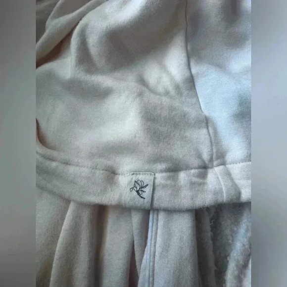 Magnolia Sleep Robe  Blush Pink Soft Robe Tie Front - Picture 10 of 13